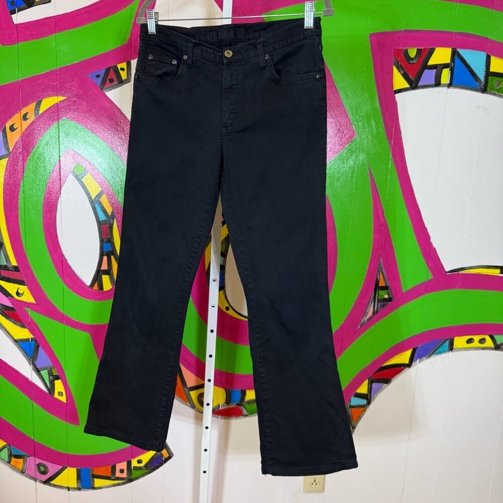 Mavi, Molly Flare Low Rise Black Jeans. Size 31/32. In excellent condition!